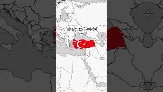 Territorial evolution of Turkey 🇹🇷 (remake version) #shorts #turkey