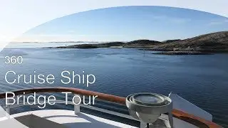 Cruise Ship Bridge Tour (360)