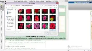 Content Based Image Retrieval System using Matlab Code