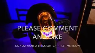 Lego Slave 1 custom LED's and switch