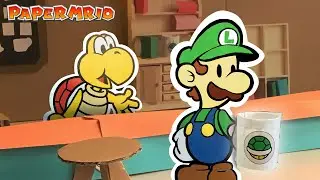 Café Conundrum  | Paper Mario Stop-Motion