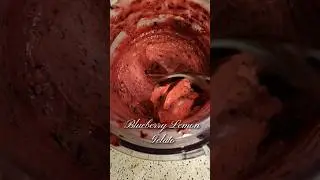 Blueberry Gelato in less than 5 minutes