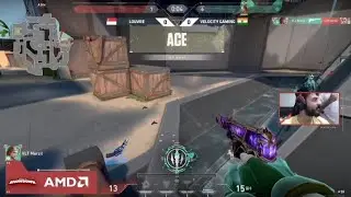 VLT Marzil got Ace in TEC International Final Valorant #shorts
