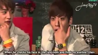 JongKey 종키 moment # 75 - "I only do eyebrows"