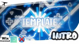 TEMPLATE | Epic Light Green Blue 2D Intro Alight Motion | TigerCreatorFx [ Free Download ]