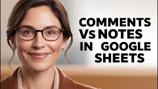 Comments vs Notes in Google Sheets