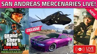 GTA 5 Online San Andreas Mercenaries NEW DLC Missions Payout! F160 Raiju Jet, SMG, GTA 5 Cars Update