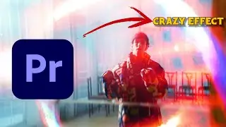 Film Halation Style Light Transition | Adobe Premiere Pro ( Free Presets )