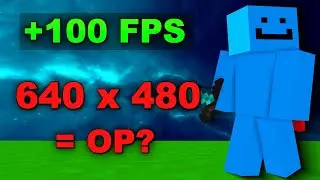The BEST Resolution for FPS in Minecraft...?