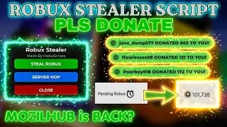 [NEW🔥] Robux Stealer Script - Pls Donate Script | UNDETECTED, SAFE, KEYLESS