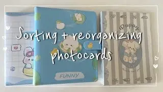 ❀。Sorting + reorganizing photocards (kiss of life, stayc, kep1er..) ❀°。