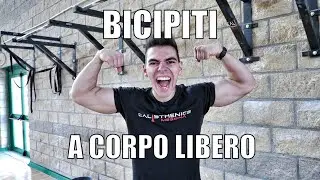 Allenamento BICIPITI a corpo libero