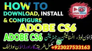 How to Download, Install Adobe CS6 -Stuy Guruz Software Series 