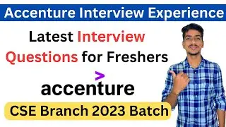 Latest Accenture Interview Experience 2023 | Accenture Interview Question and Answers for Freshers