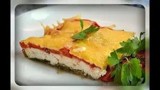 Куриное филе с овощами в духовке