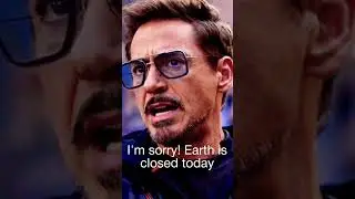 Tony Stark Attitude Status : I’m sorry !! Earth is closed today #tonystark #ironman #status