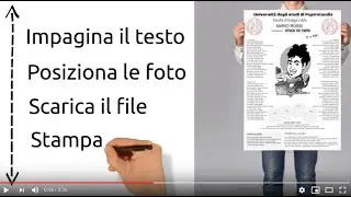 Crea e impagina il Papiro di Laurea Online