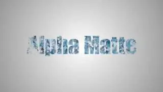 Adobe After Effects - CC Particle Systems II with Alpha Matte