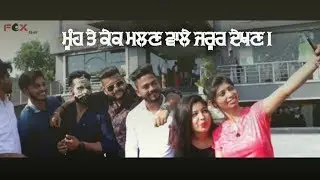 BIRTHDAY CAKE (Smearing VS Sharing )-True Facts- Punjabi Short Movie 2019- FOX FILMS PRODUCTION HD