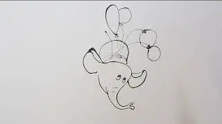 Sketching a Elephant. Jasmina Hato