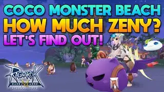 720 STAMINA FARMING ON COCO MONSTER BEACH, HOW MUCH ZENY? [ROM]