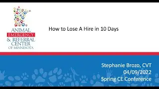 How to Lose A Hire in 10 Days