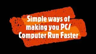 How to speed up computer windows 10 / 2023.