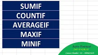 How to use SUMIF Function in Excel #sumif #countif #averageifs #exceltricks #exceltips