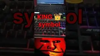KING 👑 symbol in Ms word short cut key #reels #youtubeshorts #trending #views #viral