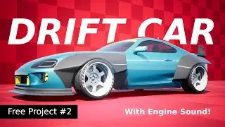 Unreal Engine 5 Drivable Drift Car with Sound + Project Files [R-Tune Vehicle Physics]