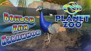 Прохождение Planet Zoo В 2022! Вольер Для Павлинов!