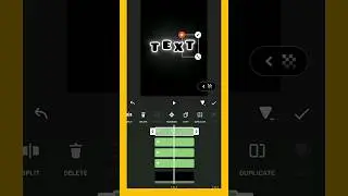 Text animation tutorial in inshot app | trending text effect | #tutorial #trending #shorts