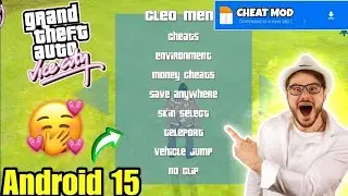 GTA Vice City Cheats MOD Android 15 & 16 😱 Unlimited Fun!