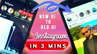 HOW TO CHANGE INSTAGRAM NEW UI RESTORE OLD INSTAGRAM INSTAGRAM NEW UPDATE Instagram Interface Change