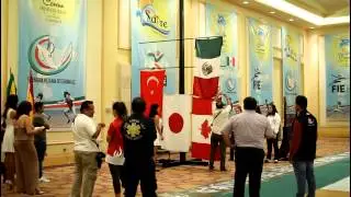 16 OCT   COPA DEL MUNDO SATÉLITE FLORETE FEMENIL CANCUN 2014