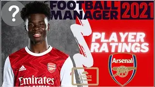 * UPDATED * | FM21 | Arsenal | Player Ratings | 