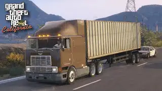 GTA 5 - MICHAEL COKE RUN ENDS IN COP CHASE - LA REVO #3