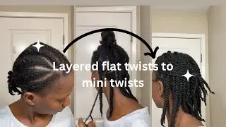 From LAYERED FLAT TWISTS to MINI TWISTS