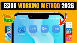 NEW ESign Certificate 2026 | Install IPA on iPhone & iPad (No PC / No Jailbreak)