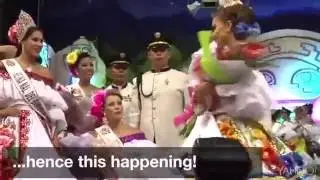 WATCH: Jealous beauty queen snatches crown from winner