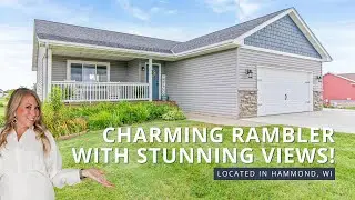 Charming Country Rambler in Hammond, WI | 2+ Acres, New Updates, and Stunning Views!