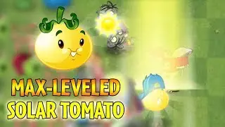 Plants vs. Zombies 2 - Max-level Solar Tomato