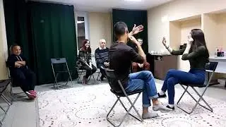 Продвинутая группа. Ульяна и Камиль. Этюд "Зеркало".