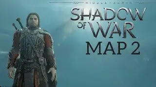 HOW BIG IS THE MAP in Middle-Earth: Shadow of War? Walk Across Map 2