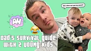 Dad’s Survival Guide: Home Alone with Toddler and Infant