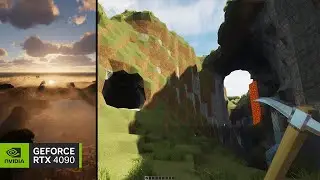 RTX 4090 | Minecraft 4K - No Cubes Mod + Shaders + Textures