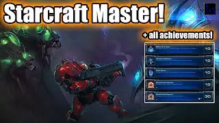 The official micro trainer: STARCRAFT MASTER! (All Achievements) | StarCraft 2 SC2 Arcade Map