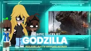 Nonfpe reacts to ||| Godzilla (2014) golden gate bridge scene. (Gacha club)