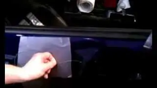 Demonstration Using Finish Line Knifeless Tape for Vinyl Car Graphics and Wraps
