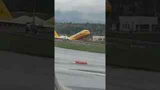 Dhl Plane crash in Costa Rica #shorts #dhl #costarica